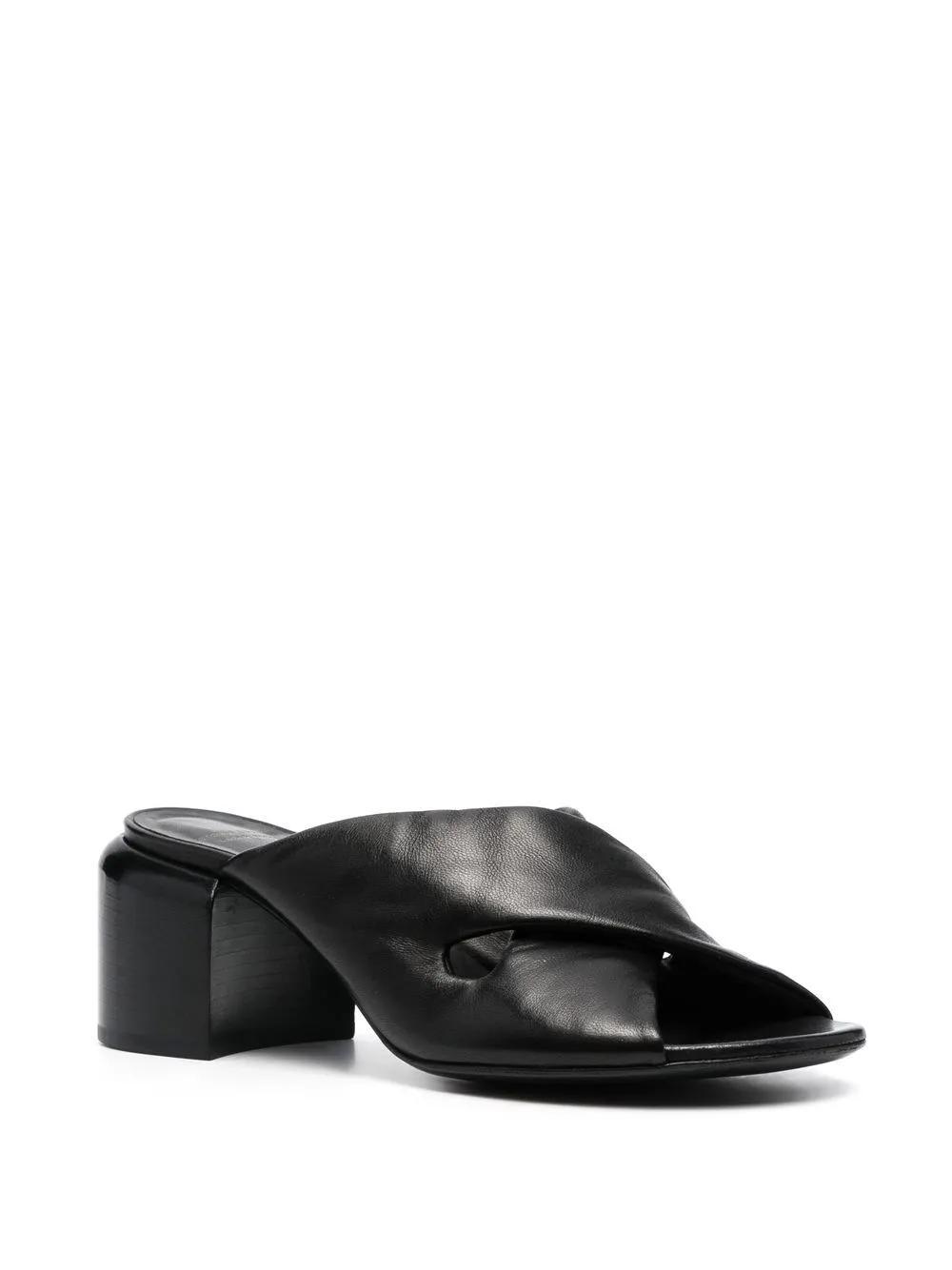 OFFICINE CREATIVE Offene Mules 65mm In Black Product Image