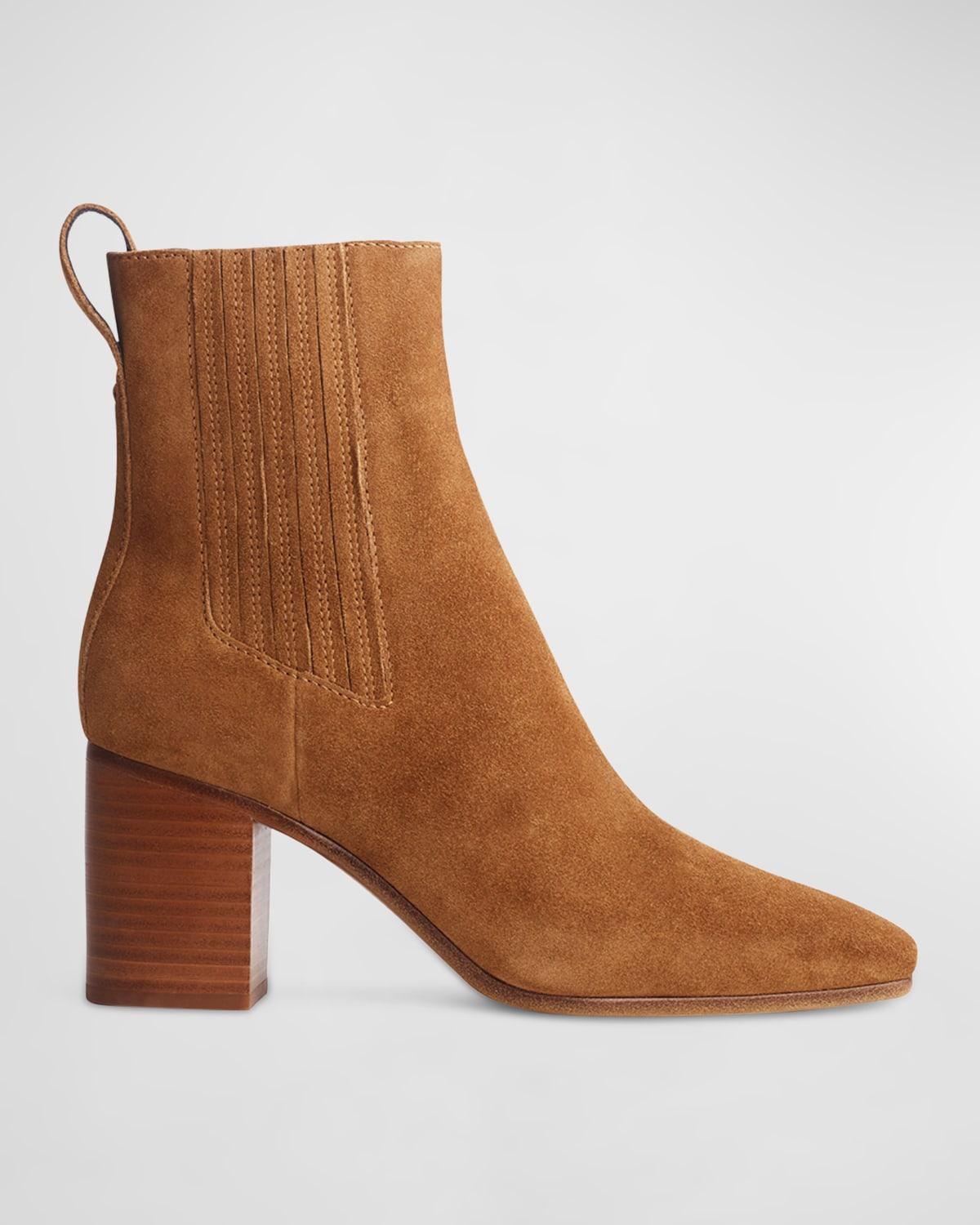 Womens Astra 65MM Suede Ankle Boots Product Image