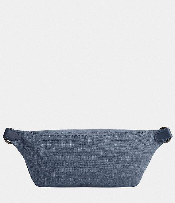 COACH Signature Canvas Jacquard/Refined Calfskin Leather League Belt Bag Product Image