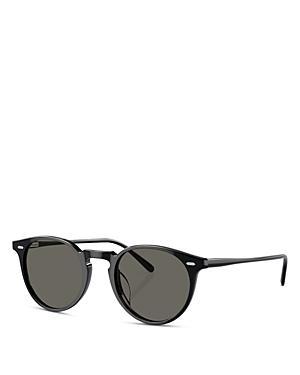 Mens 55MM Wayfarer Sunglasses Product Image