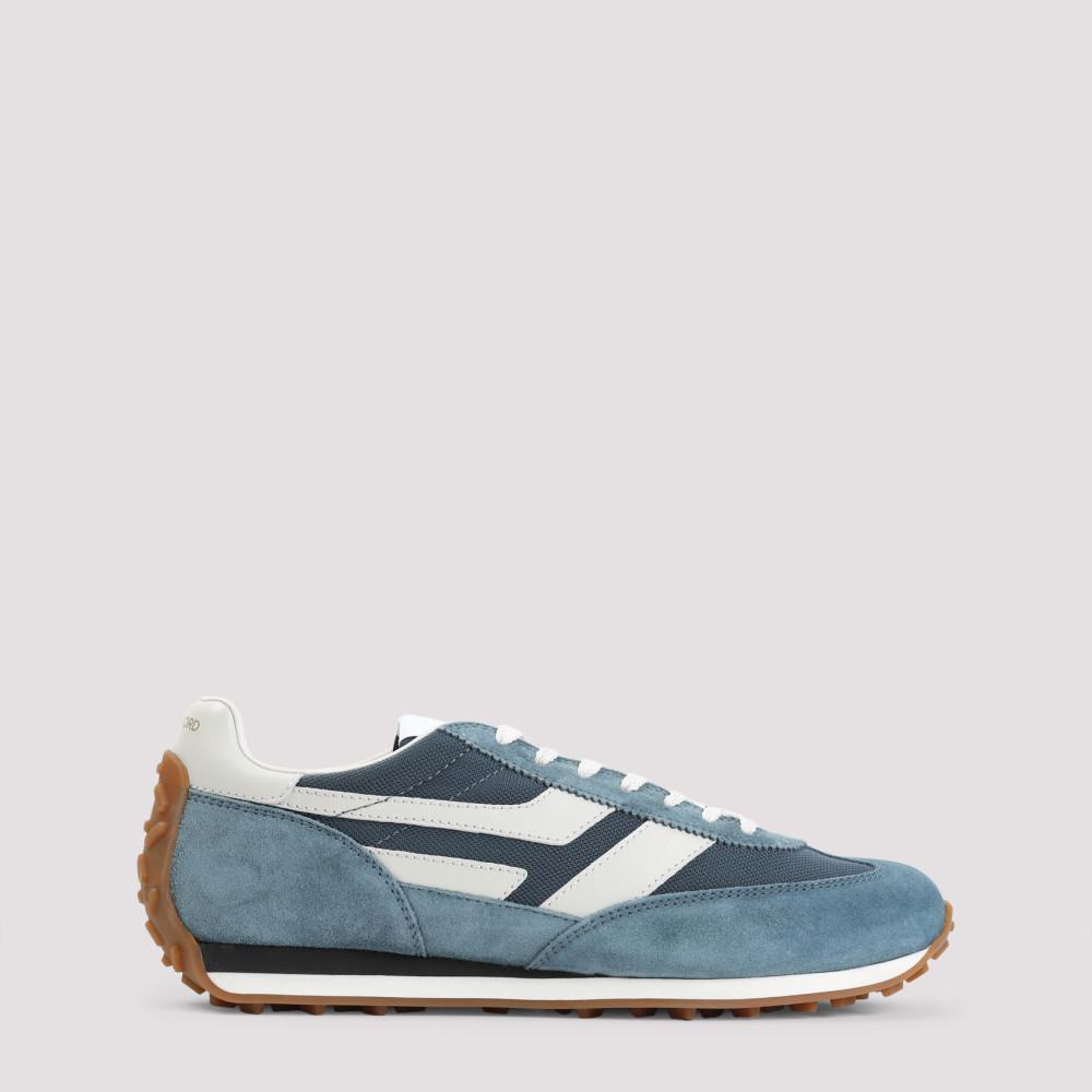 TOM FORD Blue Low Top Sneakers Product Image