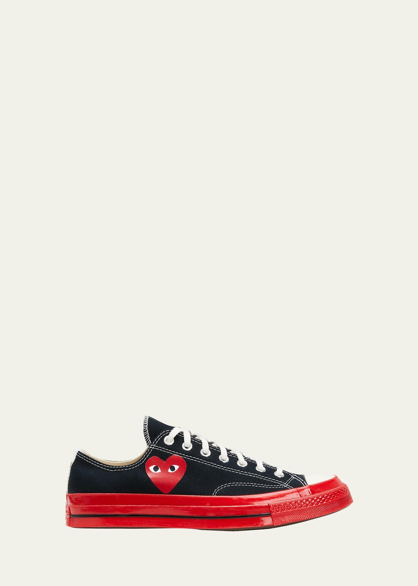 x Converse Men's PLAY Chuck 70 Low-Top Canvas Sneakers Product Image