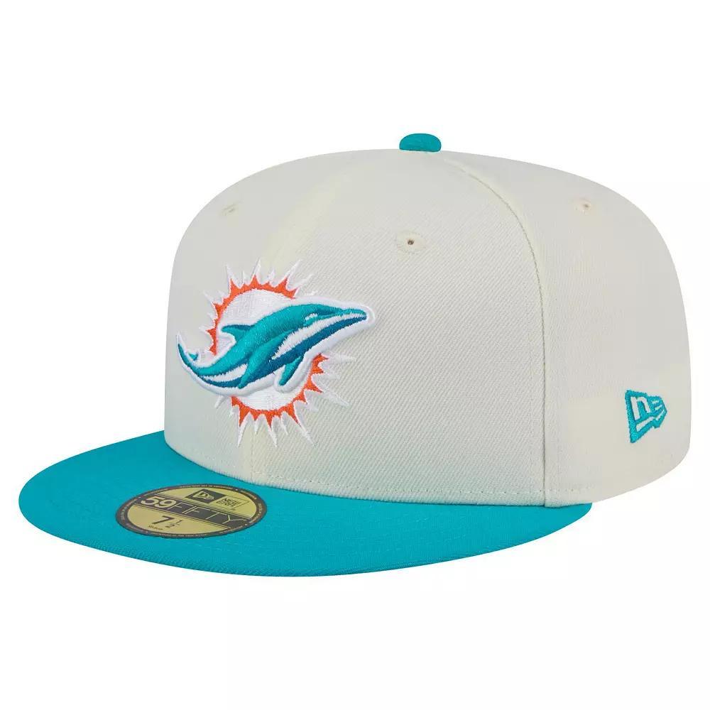 Men's New Era Light Blue/Brown New York Yankees Spring Color Basic Two-Tone 59FIFTY Fitted Hat, Size: 7 3/8 Product Image