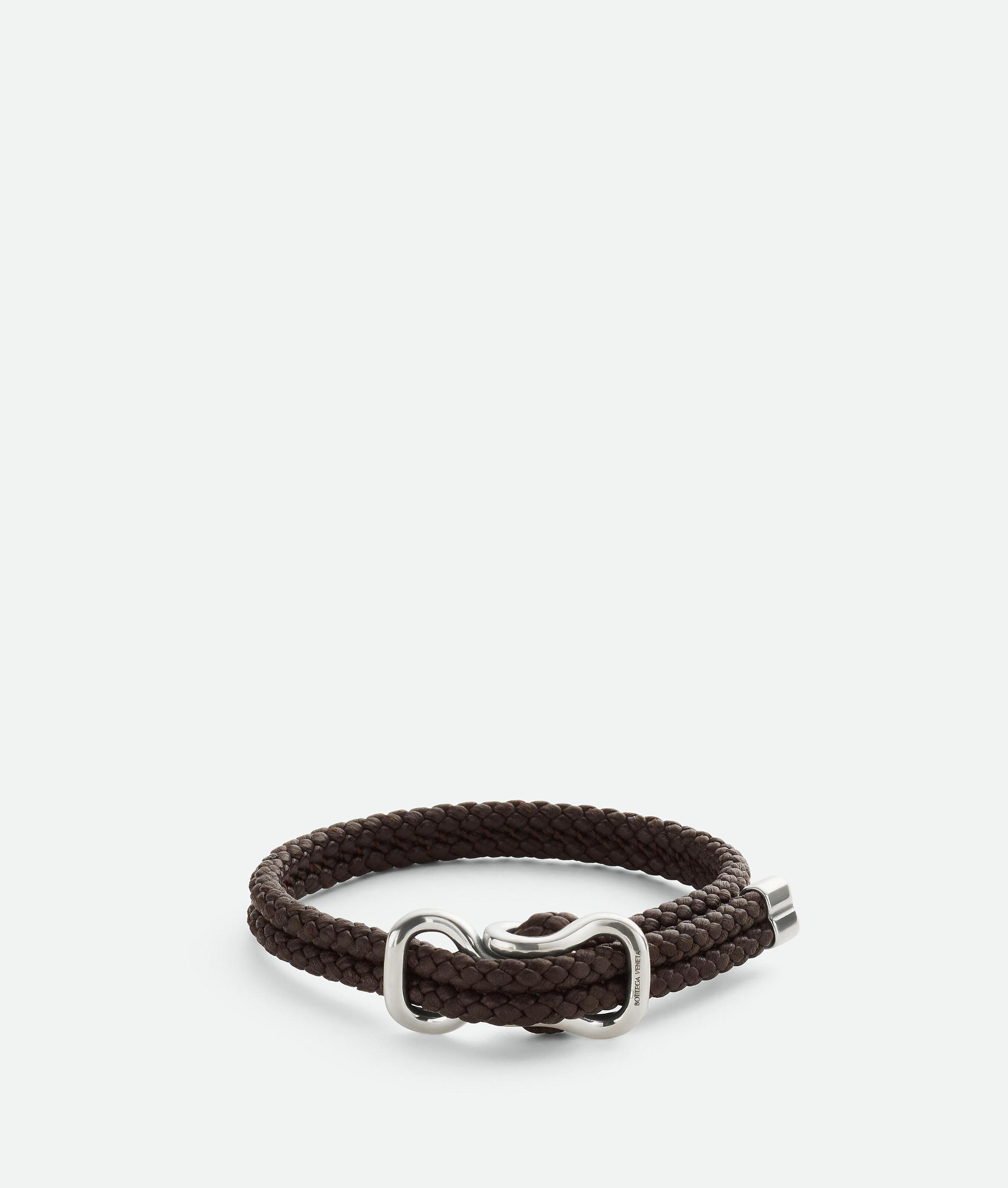 Men's Leather Bracelet in Fondant Product Image