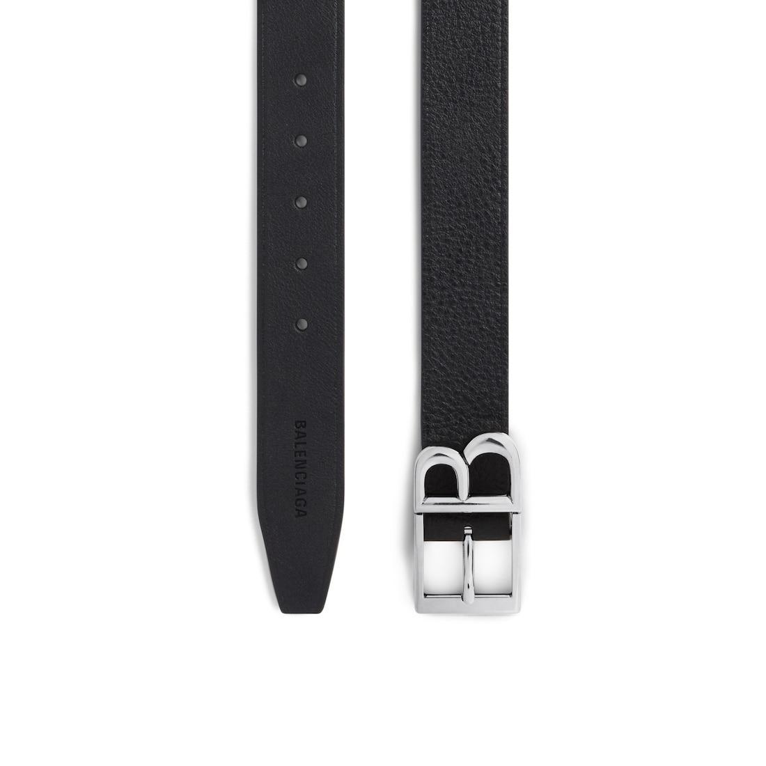 Men's Classic B Belt  in Black Product Image