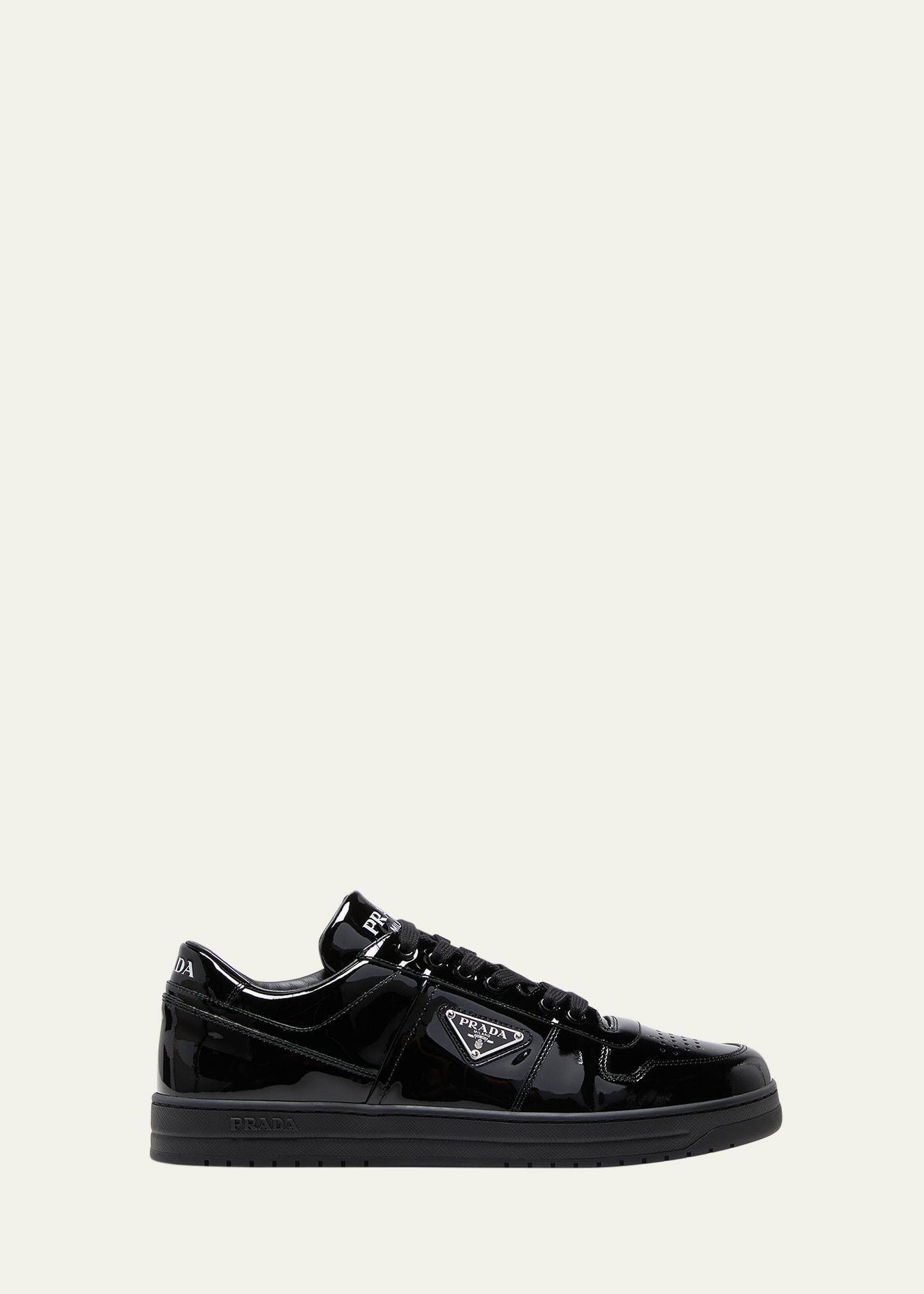 Mens Downtown Patent Leather Low-Top Sneakers Product Image