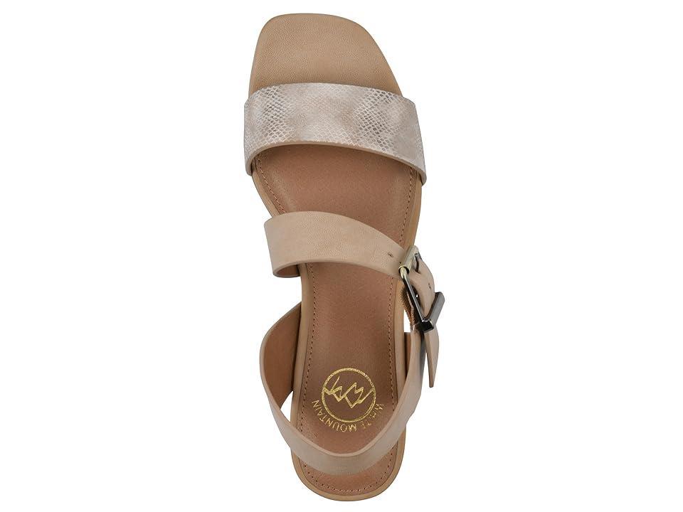White Mountain Albatas Smooth) Women's Sandals Product Image