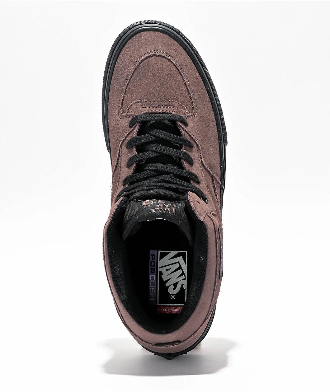Vans Skate Half Cab Taupe & Black Skate Shoes Product Image