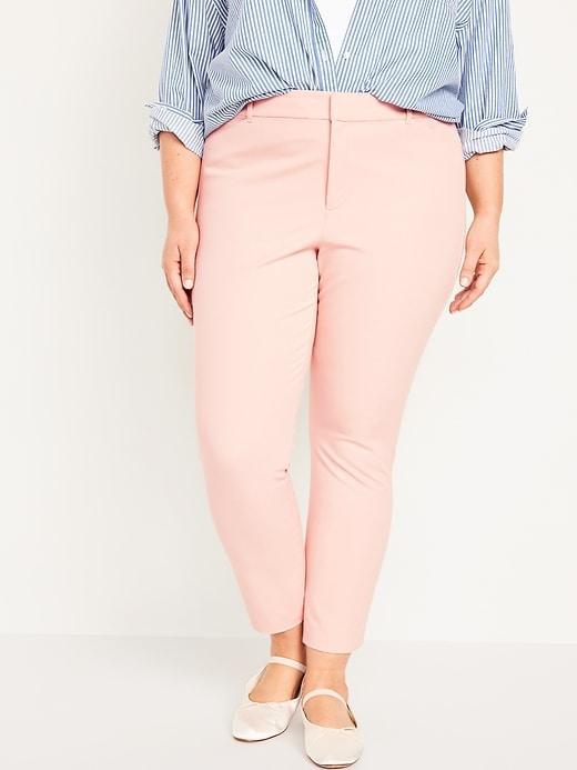 High-Waisted Pixie Skinny Ankle Pants Product Image