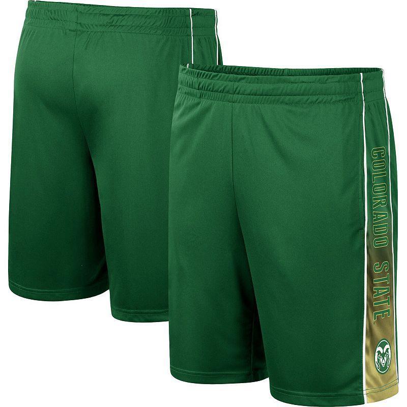 Men's Colosseum Green Colorado State Rams Lazarus Shorts, Size: Small Product Image
