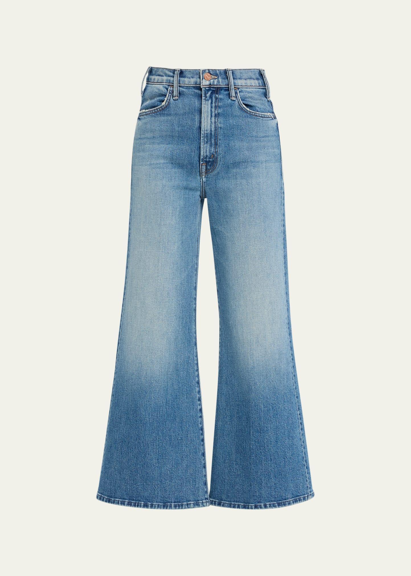 Womens The Hustler Roller Flare Jeans Product Image