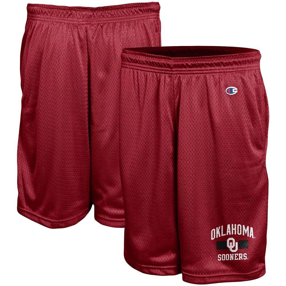 Men's Champion Crimson Oklahoma Sooners Classic Shorts, Size: Small, Red Product Image