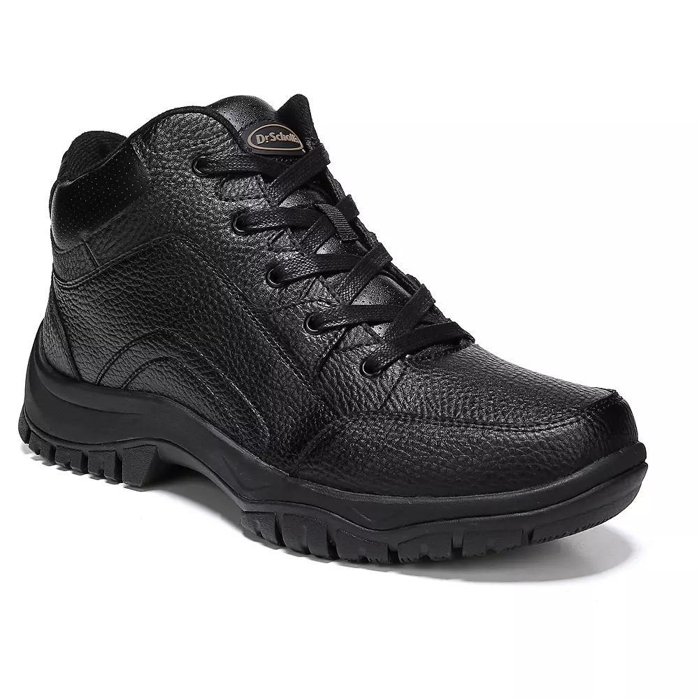 Dr. Scholl's Charge Men's Slip-Resistant Ankle Work Boots, Size: 8 Wide, Black Product Image