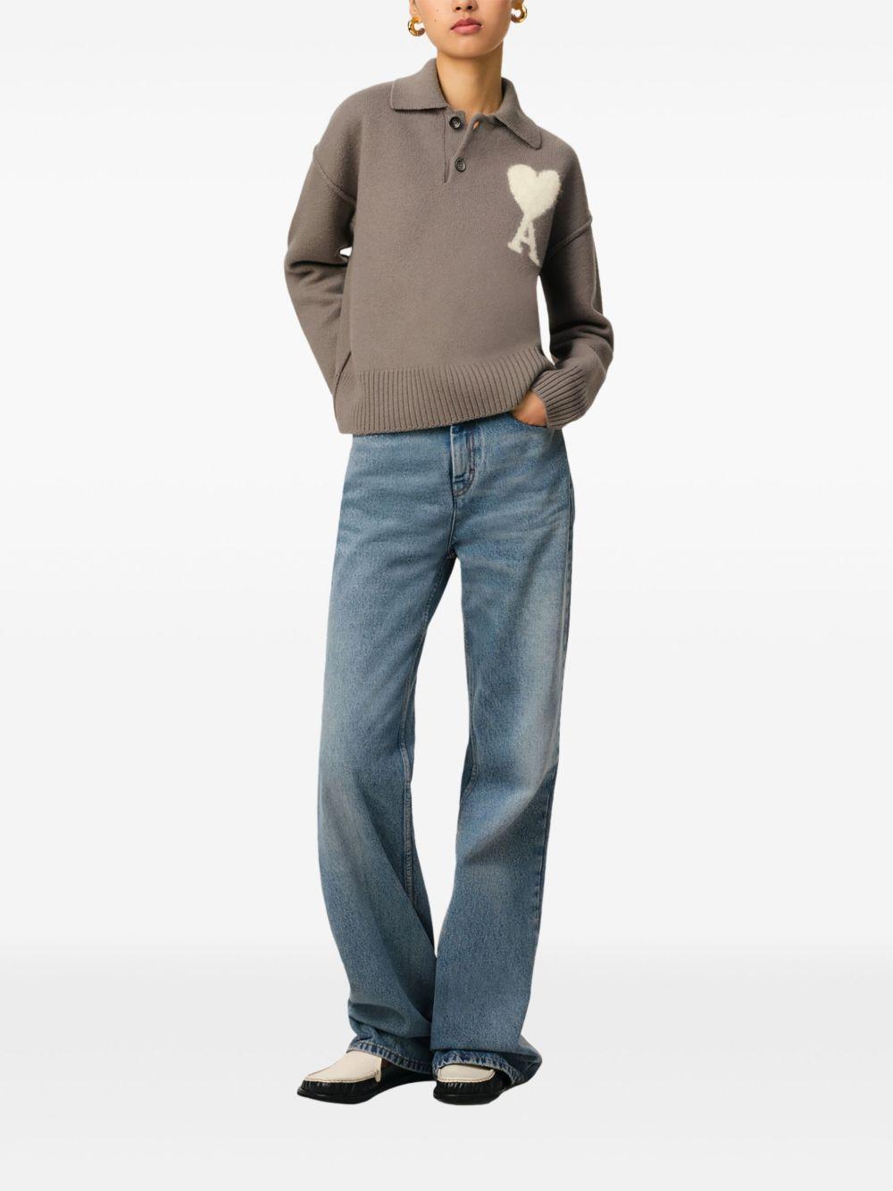 Ami de Coeur knitted polo Product Image