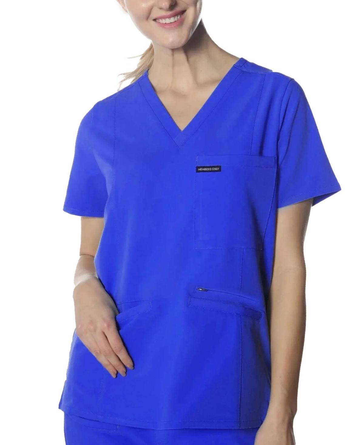 Members Only Womens Palermo 4-Pocket Scrub Top Product Image