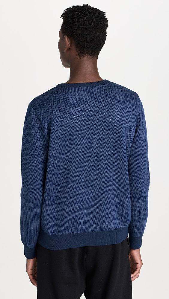 Quiet Golf Crest Herringbone Sweater | Shopbop Product Image