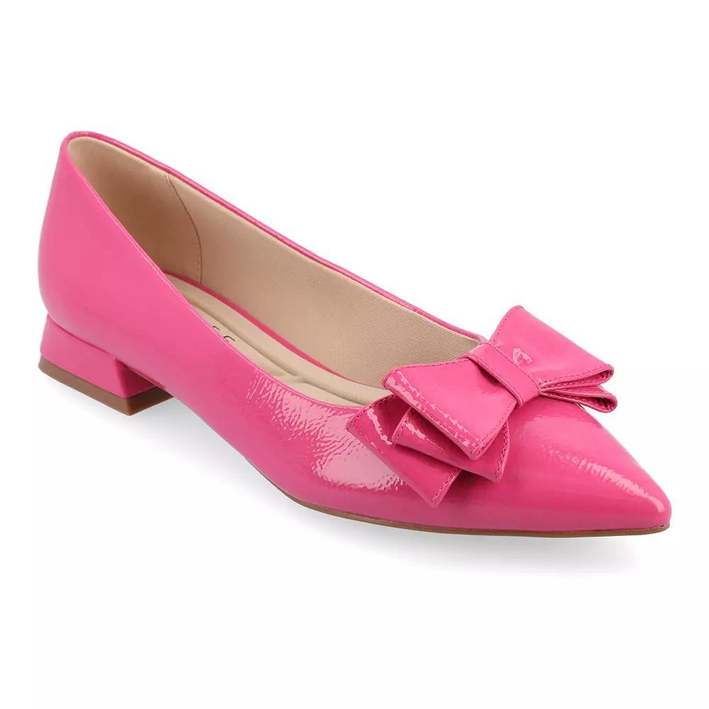 Journee Tru Comfort Foam™ Ophelia Women's Flats, Size: 8, Patent Pink Product Image