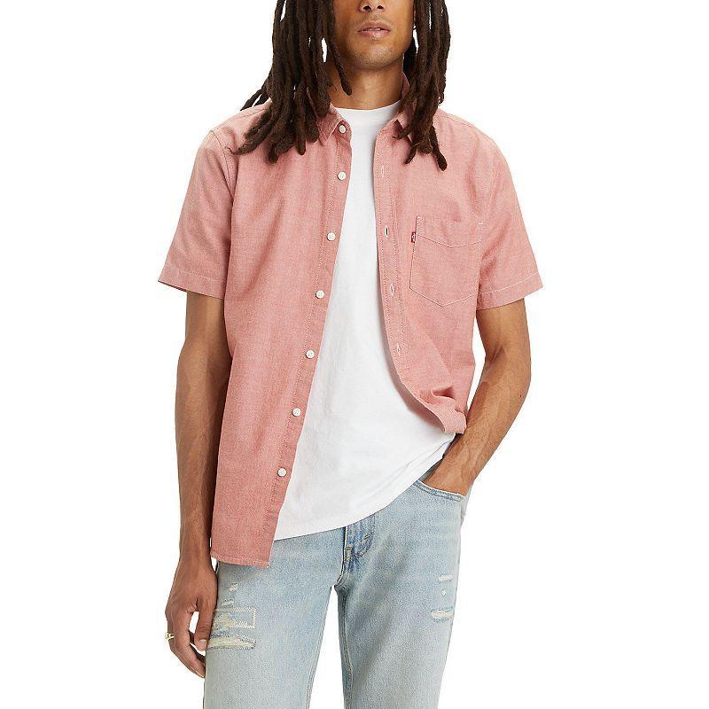 Levis Classic Fit Short Sleeve Woven Shirt Product Image