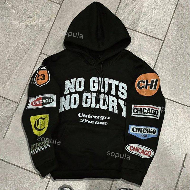 Sopula Jesus Print Graphic Cotton Hoodie Product Image