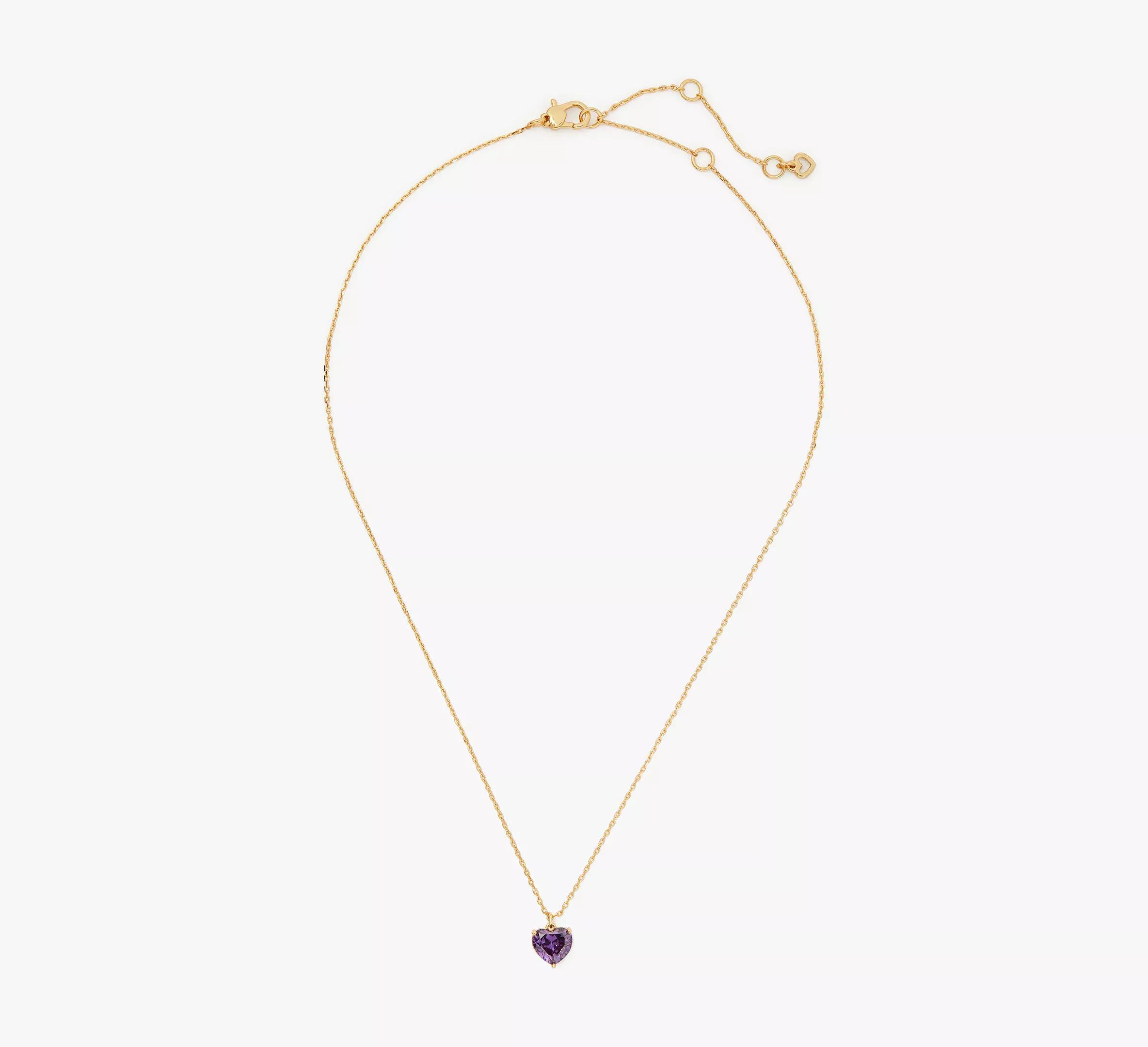 kate spade new york My Love Heart Short Pendant Necklace Product Image