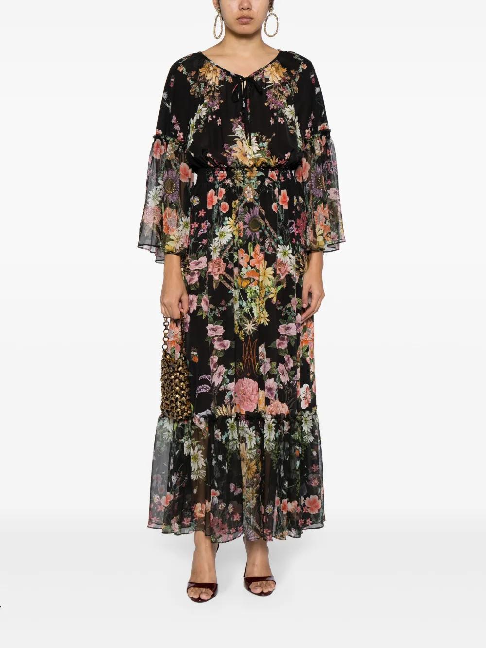 Letters from a Vineyard silk maxi dress Product Image