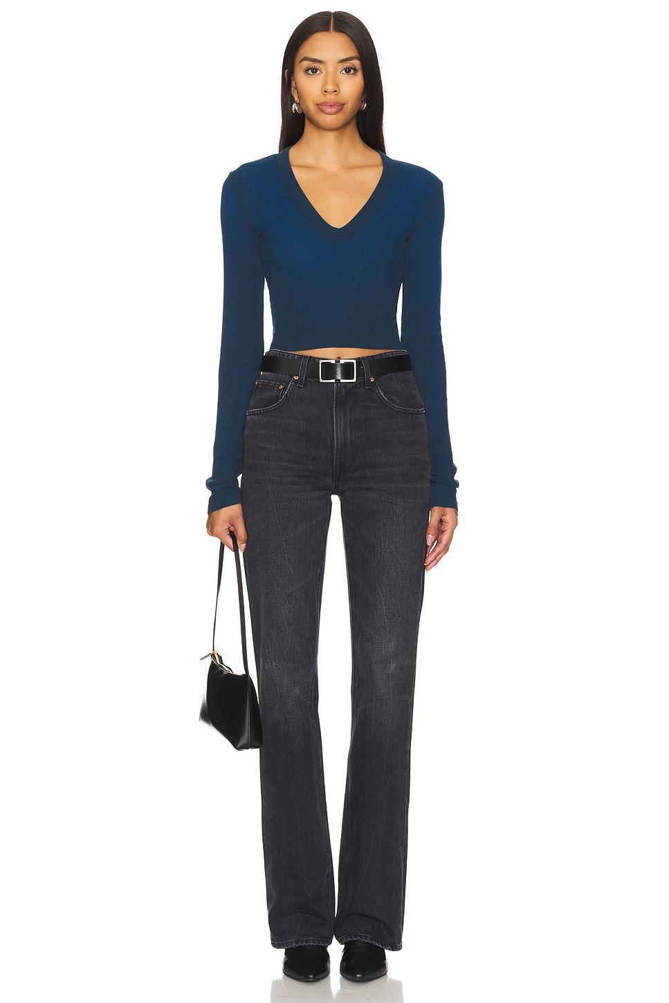 Verona Crop U Neck Shirt COTTON CITIZEN Product Image