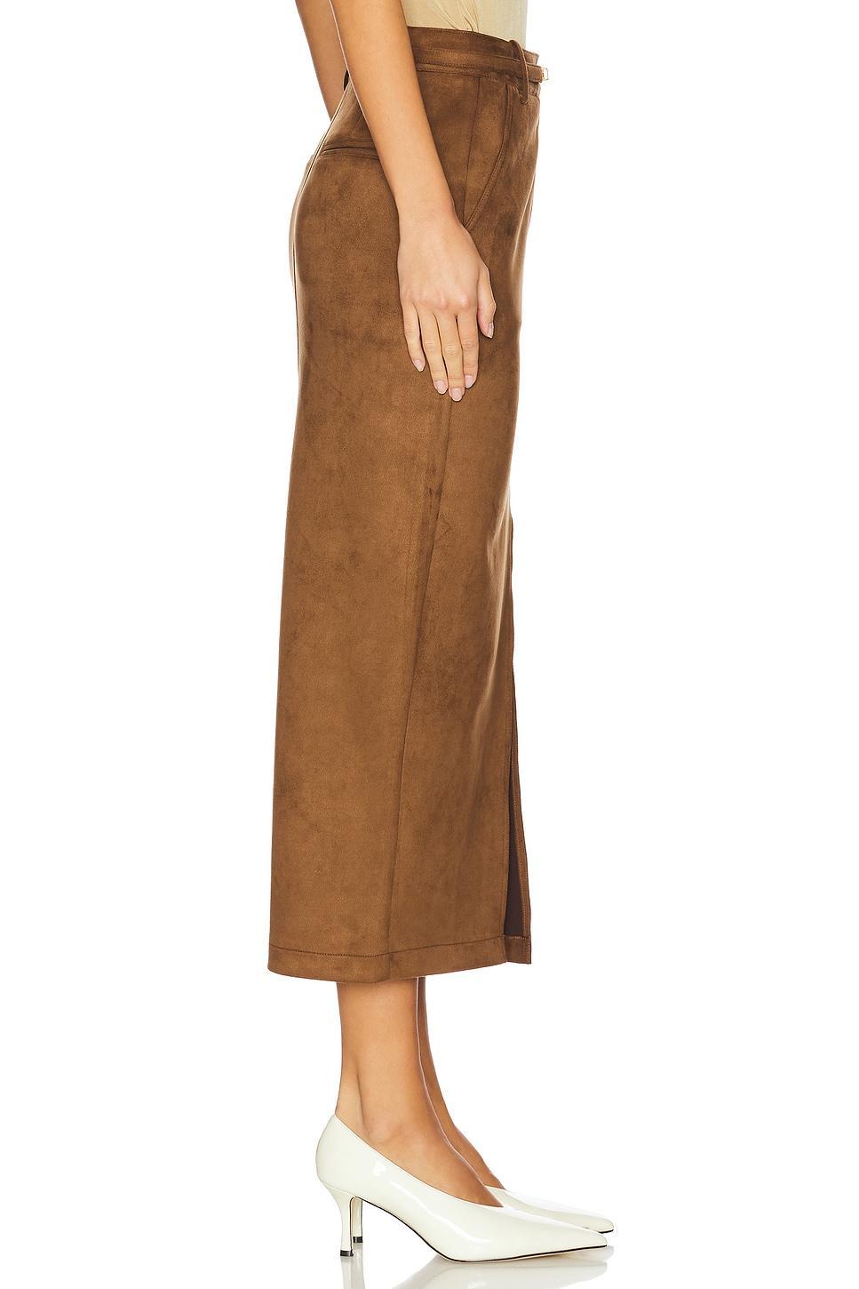 Medina Belted Faux Suede Skirt Generation Love Product Image