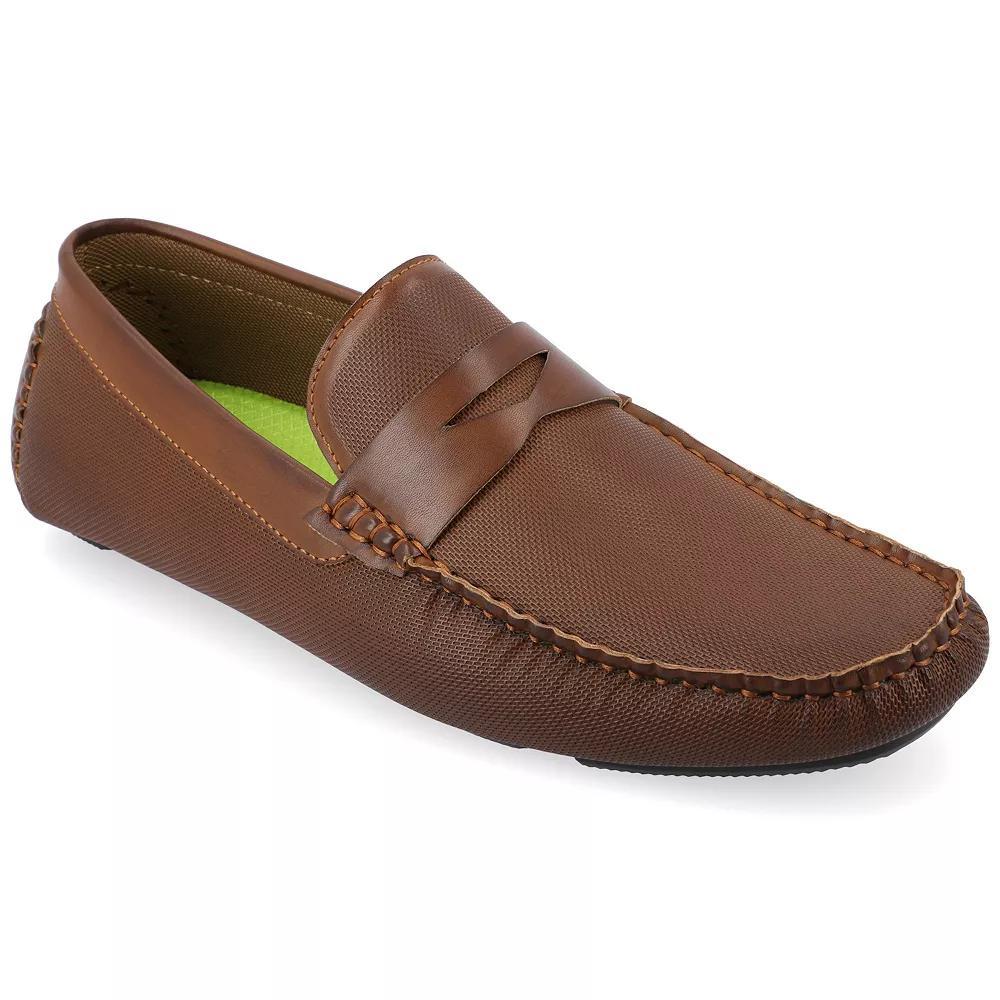 VANCE Isaiah Mens Tru Comfort Foam Driving Loafers Product Image