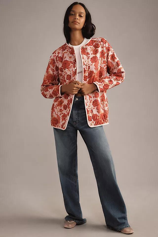 Maeve Floral Jacquard Jacket Product Image
