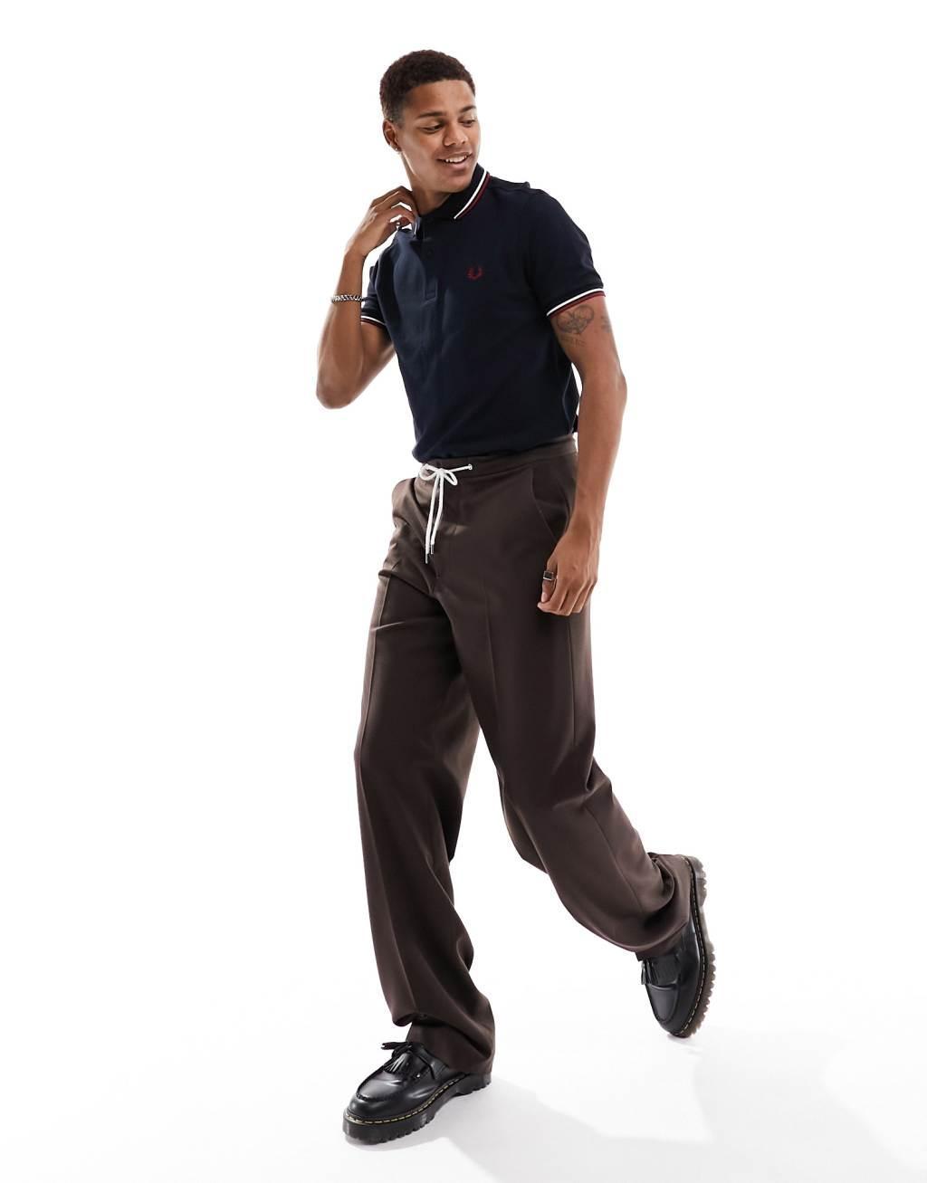 Fred Perry twin tipped logo polo Product Image