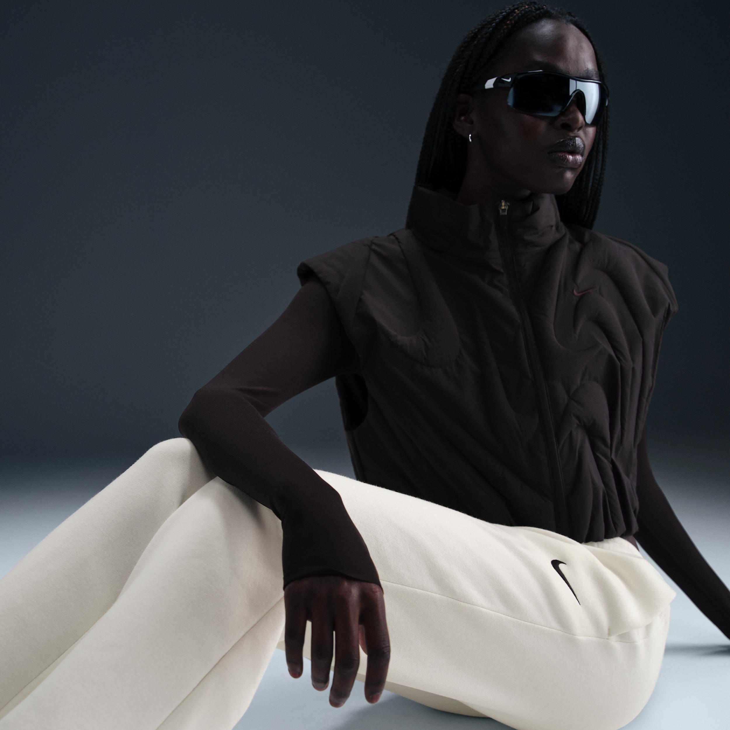 Women's Nike Sportswear Phoenix Fleece Mid-Rise Open-Hem Pants Product Image