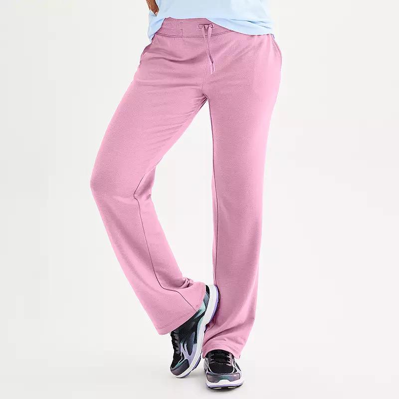 Women's Tek Gear® French Terry Open Hem Pant, Size: XS, Ostego Bay Product Image