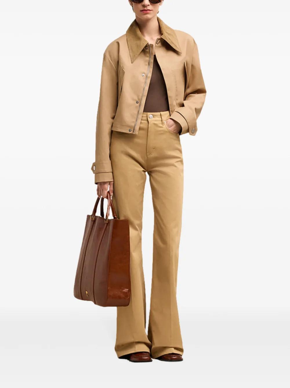 corduroy collar jacket  Product Image