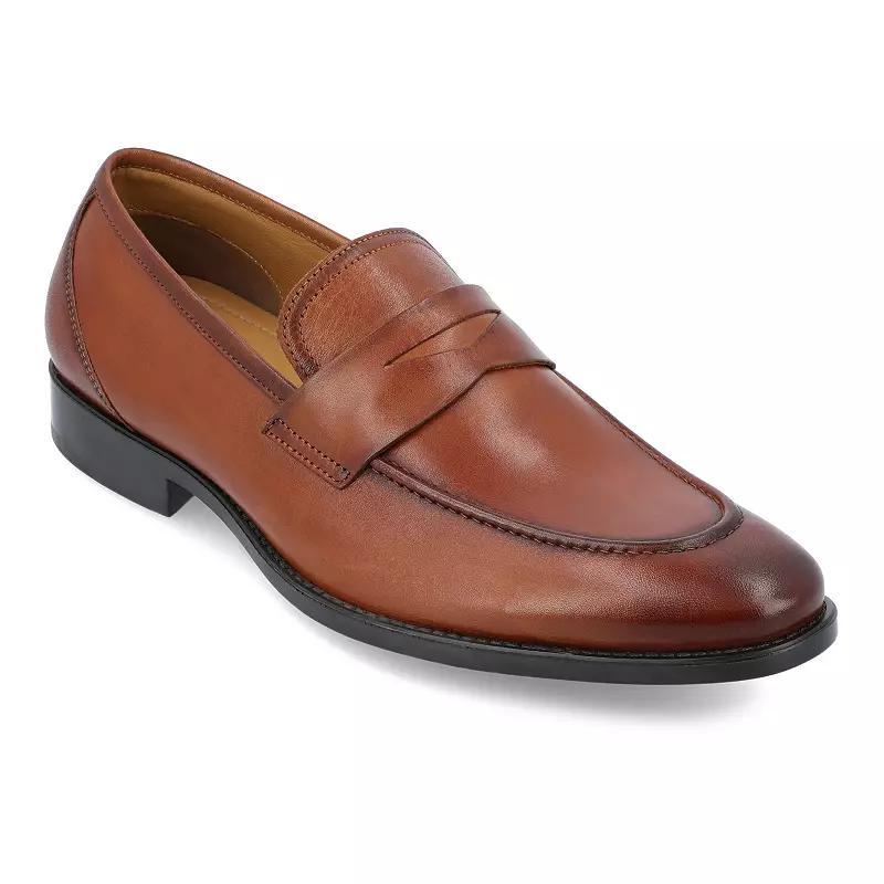 Thomas & Vine Bishop Men's Penny Loafers, Size: 8.5, Brown Product Image