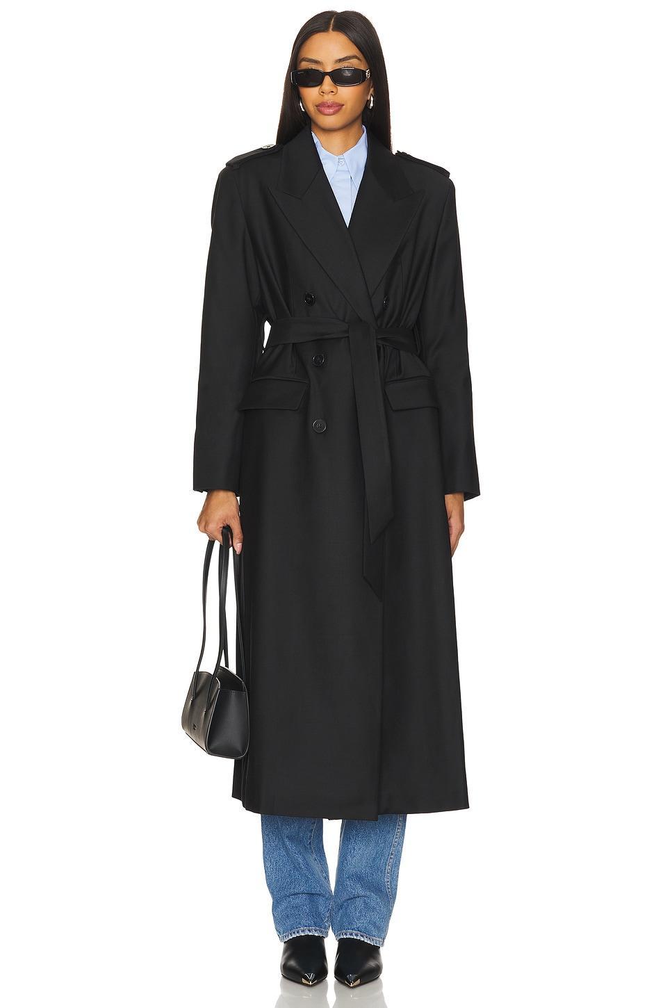 Colette Oversized Trench Coat Ivy Oak Product Image