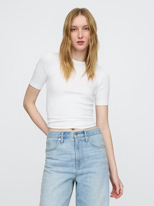 Modern Crewneck T-Shirt Product Image