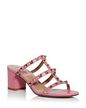 Womens Roman Stud Leather Mules Product Image