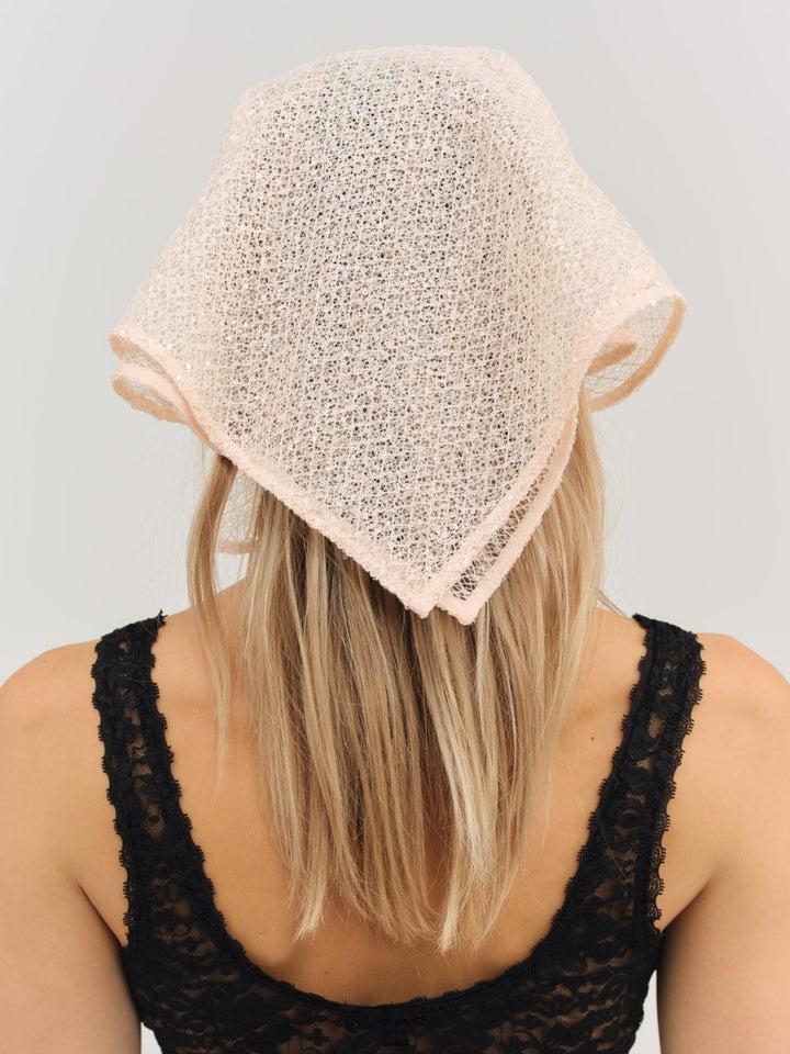 Kate Sequin Headscarf — Neutral Product Image