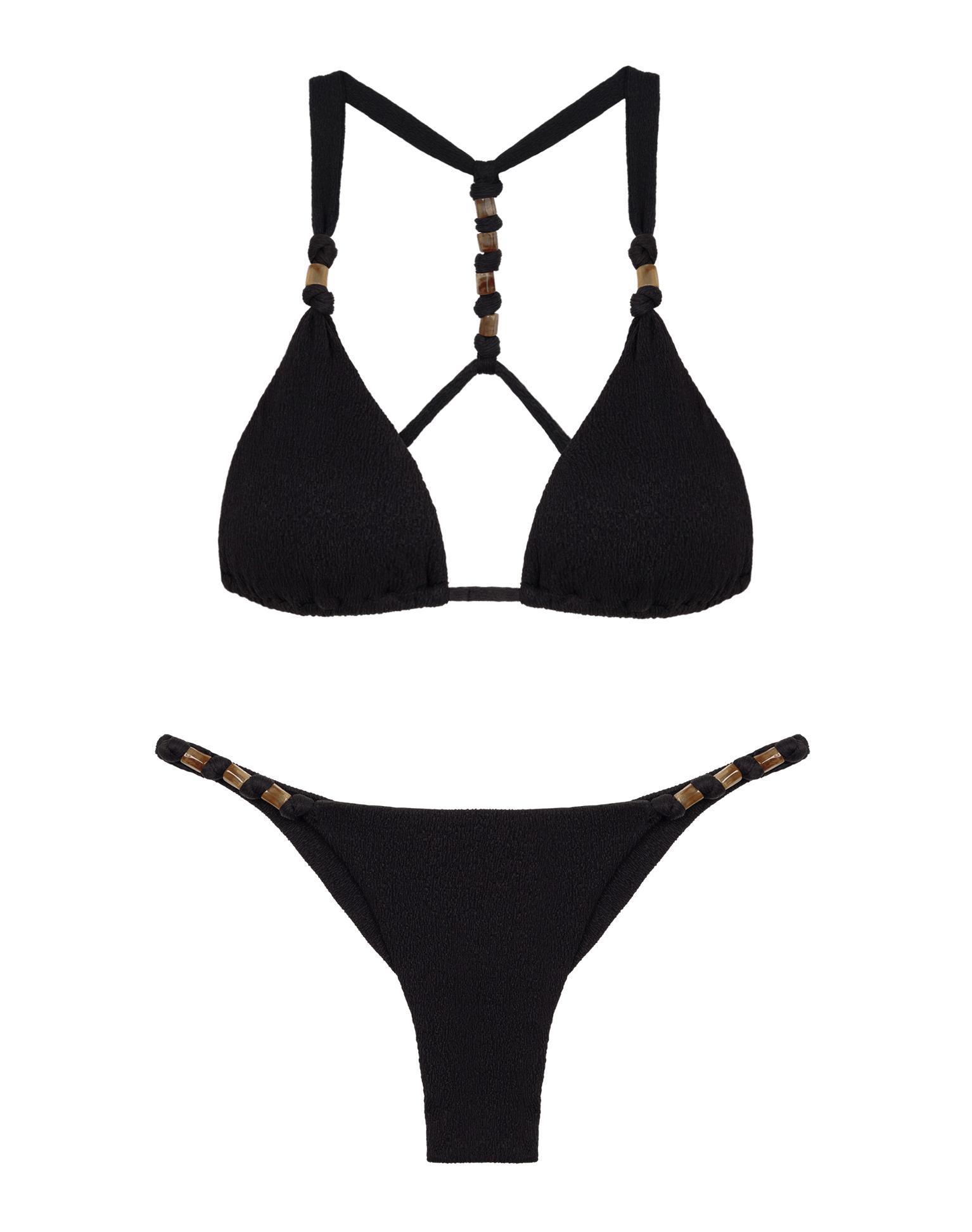 Firenze Milos T Back Tri Top - Black Product Image