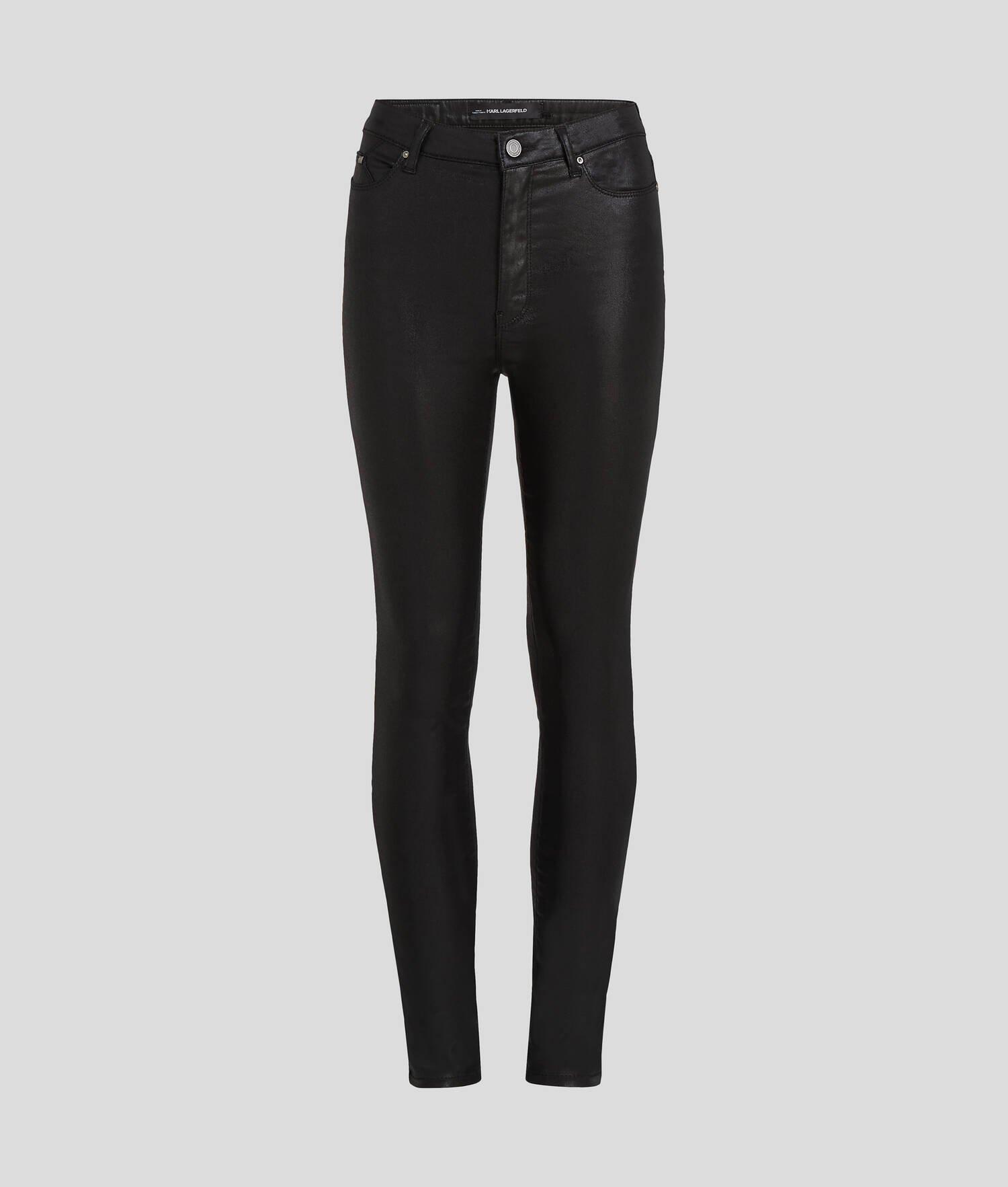 METALLIC SKINNY JEANS Product Image