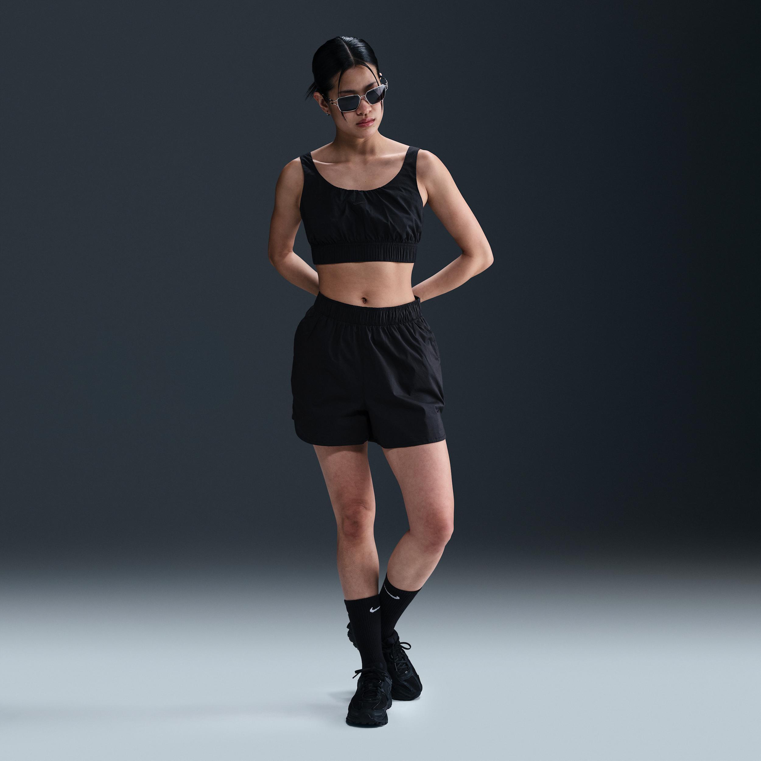 Women's Nike Sportswear Chill Poplin Slim Cropped Tank Top Product Image