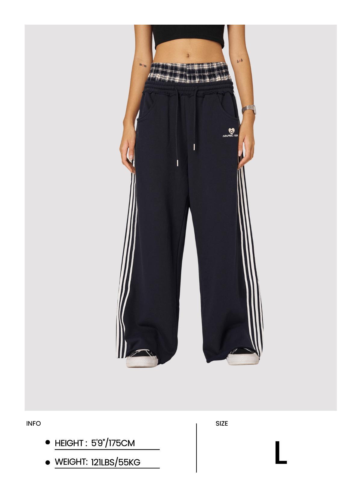 Aelfric Eden Double Waist Baggy Sweatpants Product Image