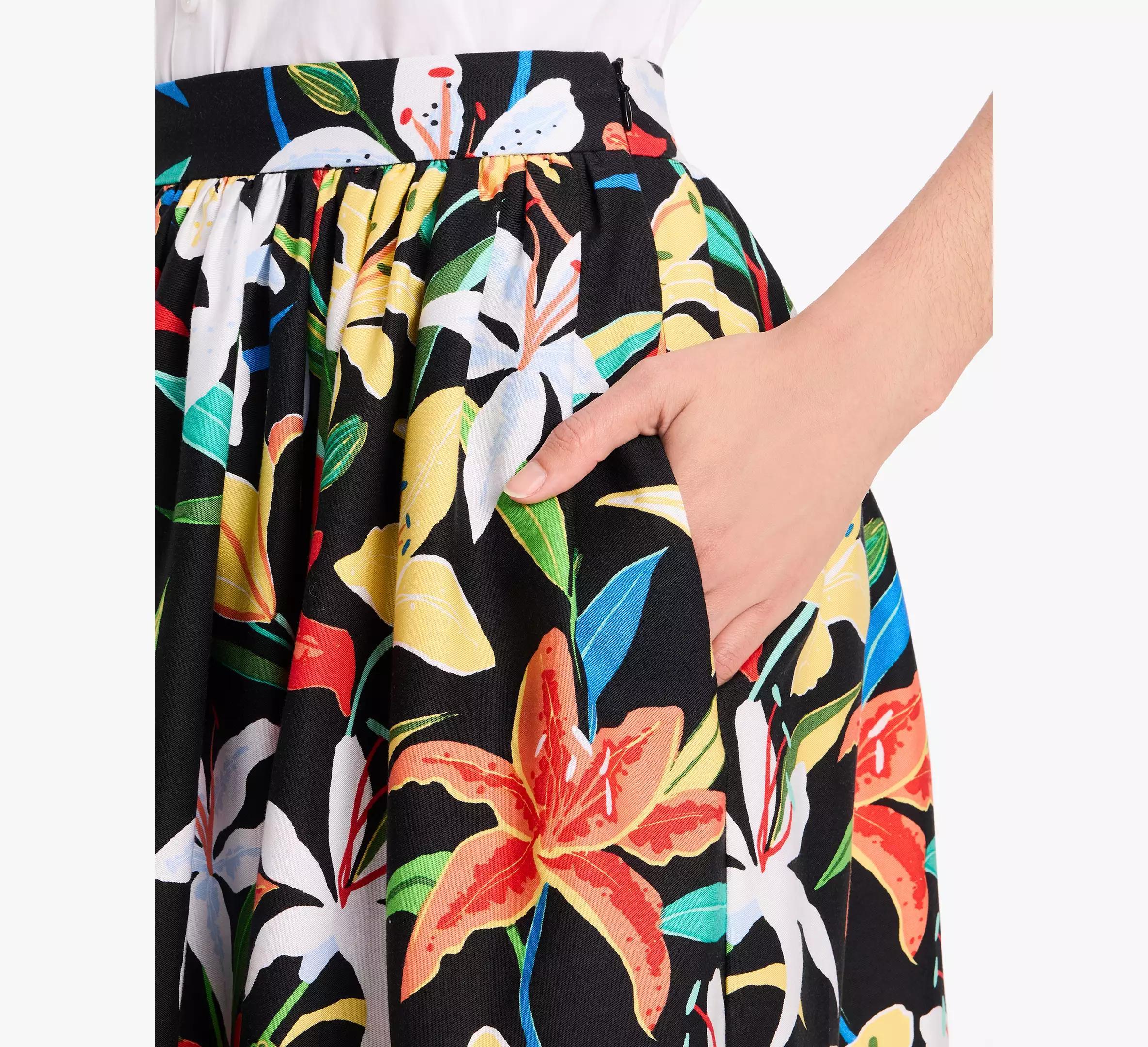 Summer Lilies Skirt Product Image