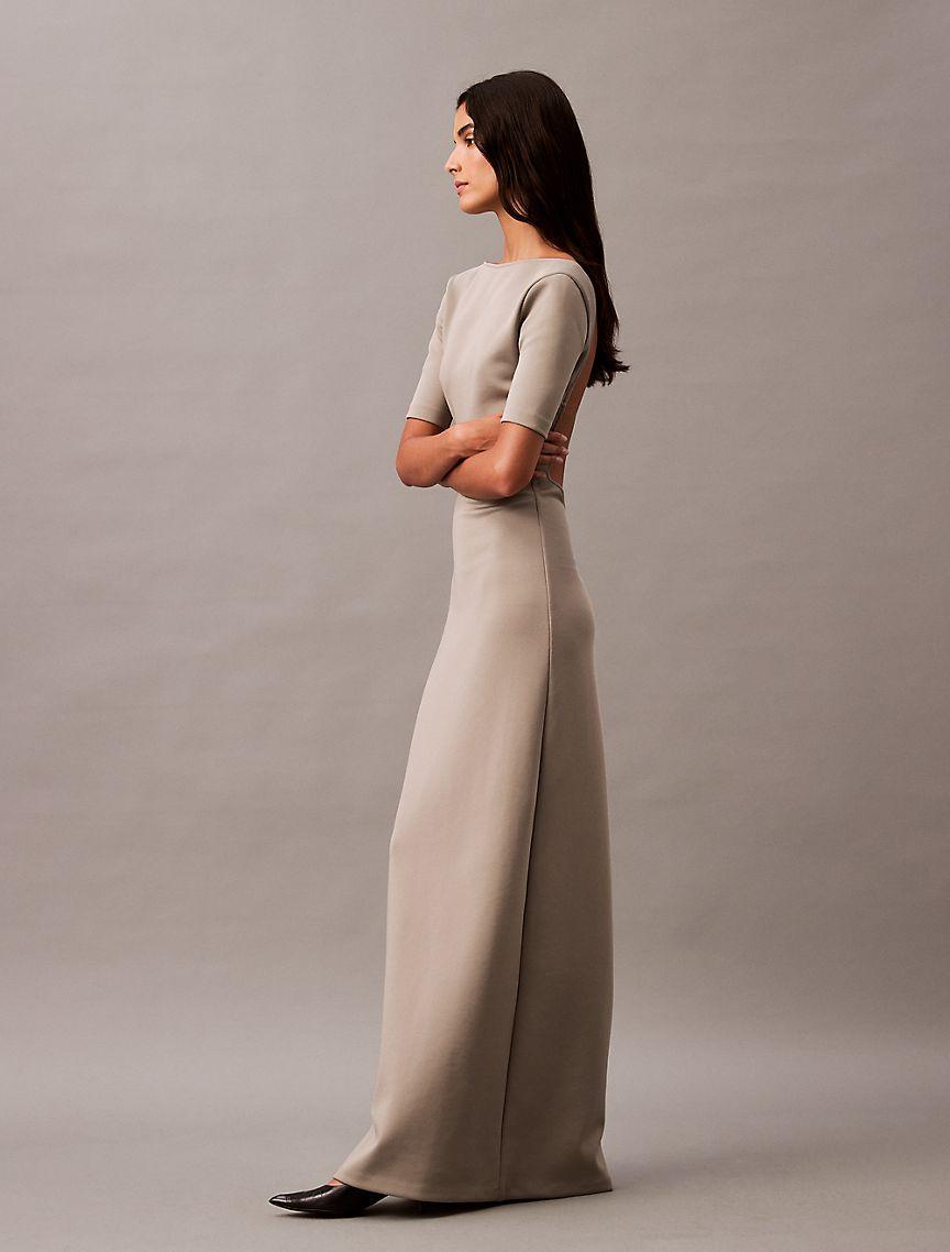 Backless Jersey Dress Product Image