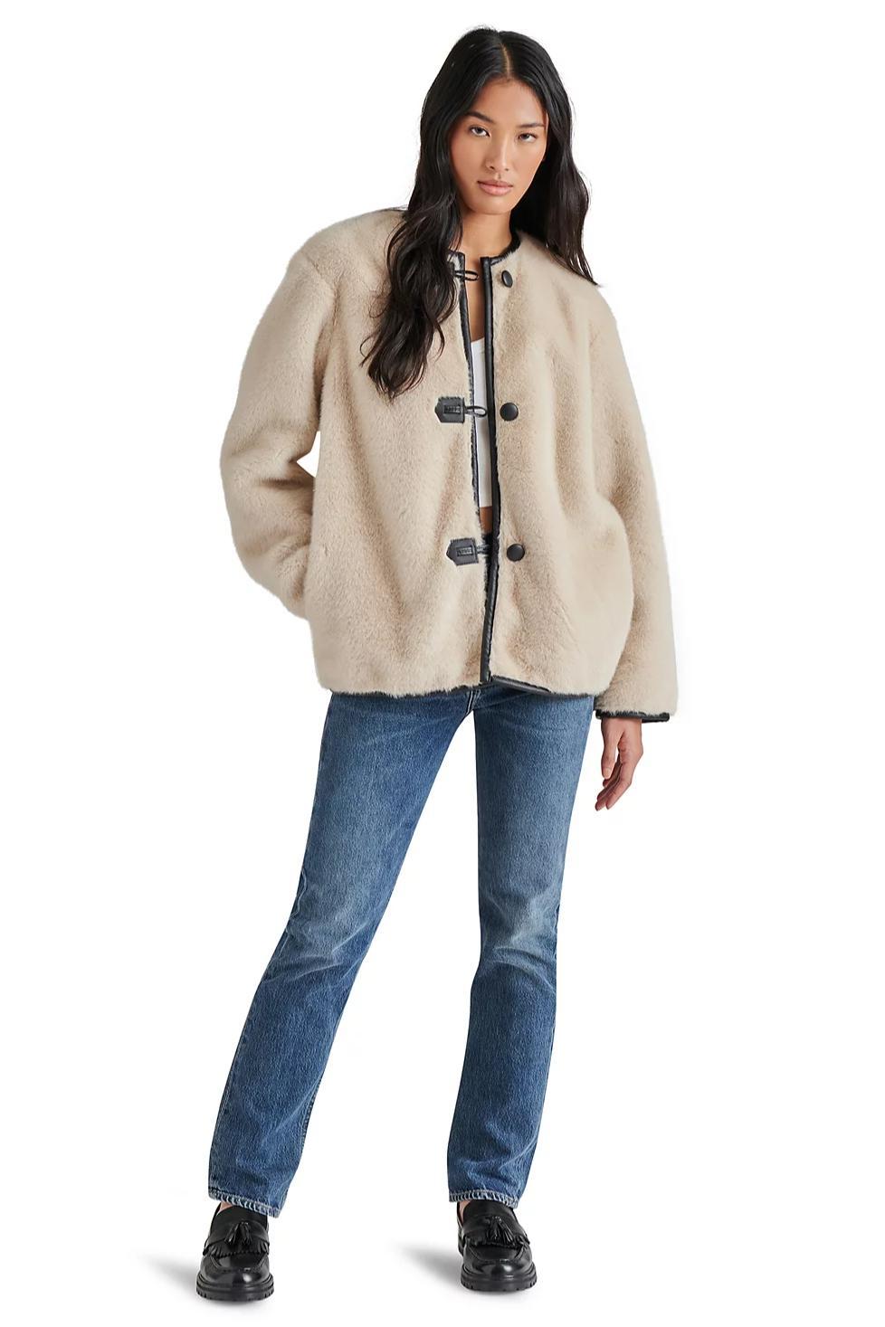 Yuna Faux Fur Coat Product Image