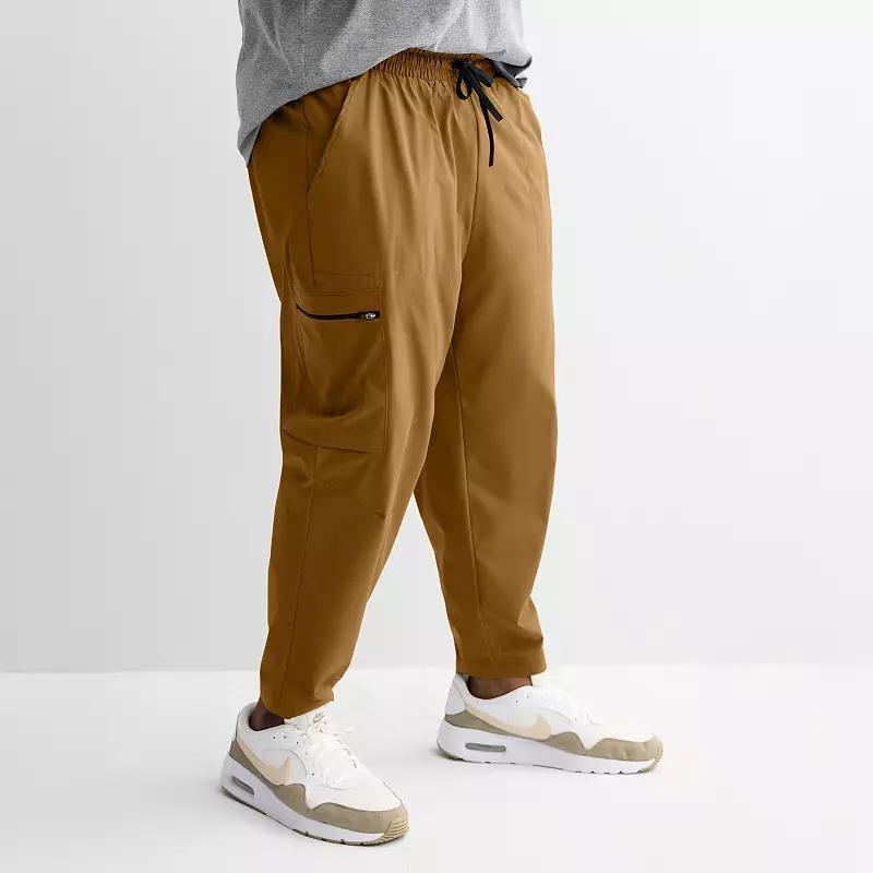 Big & Tall Tek Gear Midweight Woven Cargo Pants, Men's, Size: Medium Tall, English Brown Product Image