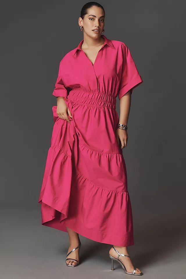 The Somerset Maxi Dress: Shirt Dress Edition Product Image