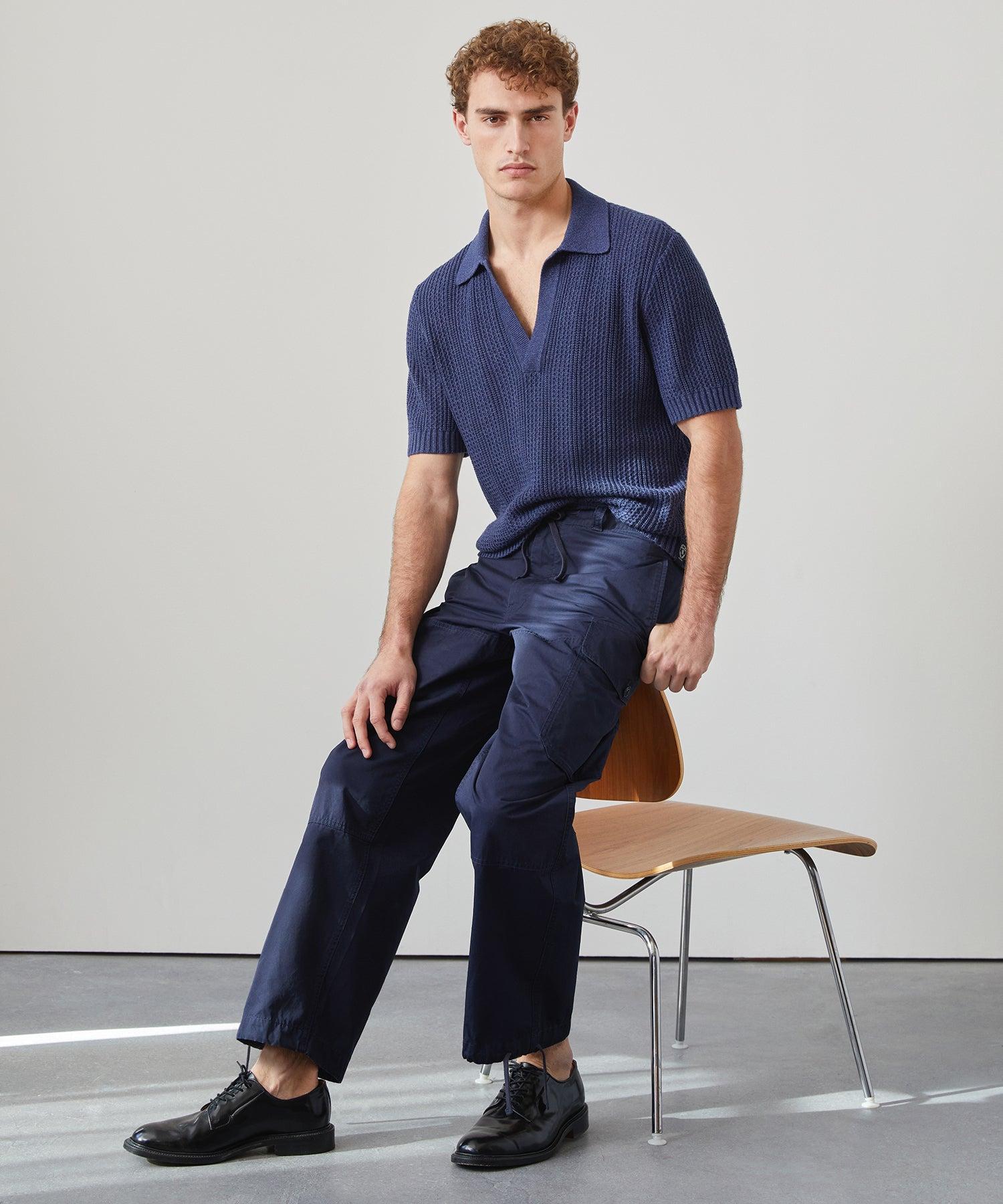 Relaxed Cotton Hemp Polo Product Image