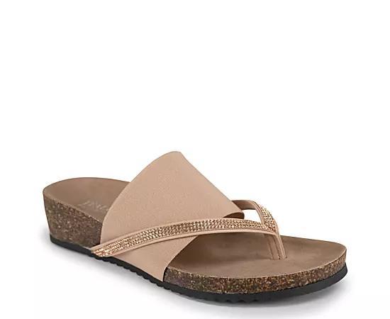 Italian Shoemakers Ziona Womens Thong Sandals Product Image
