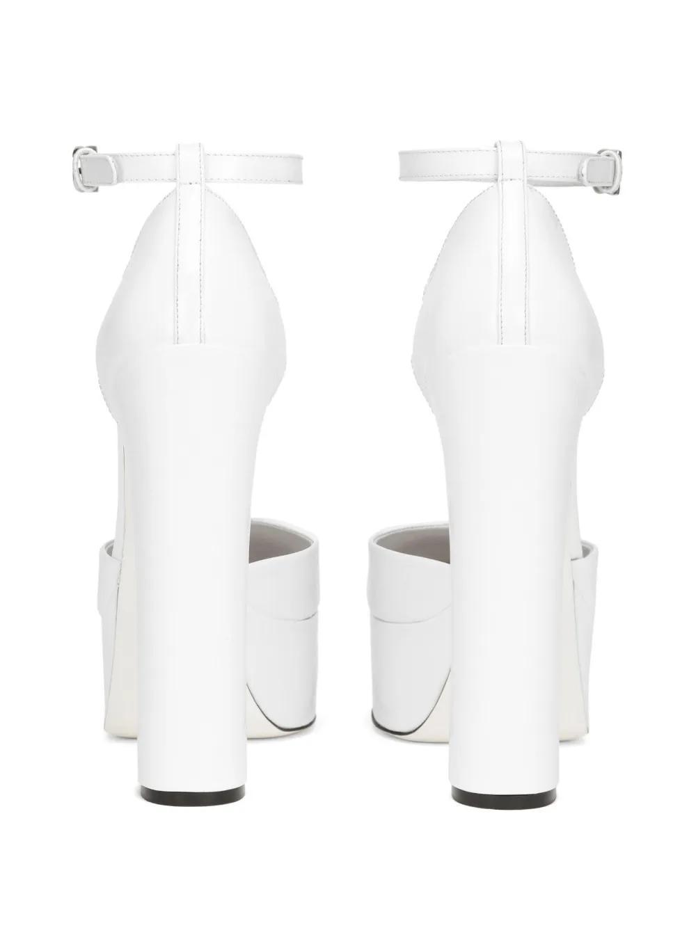 105mm patent-leather platform pumps Product Image